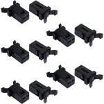 A lot de 10 loquets de rechange en plastique pour poubelle de voiture brabantia de 3 à 50 litres (noir) ... A lot de 10 loquets de rechange en plastique pour poubelle de voiture brabantia de 3 à 50 litres (noir) ...