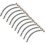 10 lyres anti - arrachement 40cm bouteille francaise propane - butane sp�cial camping - car - favex