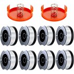 10 pack bobine fil coupe bordure compatible avec black et decker coupe bordures, a6481 a6485 1. 65mm ... 10 pack bobine fil coupe bordure compatible avec black et decker coupe bordures, a6481 a6485 1. 65mm ...