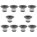 Fuhuida trading - 10 pices de filtre hepa compatible pour aspirateur sans fil moosoo k17