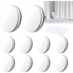 10 paires poids de rideau de douche, poids de rideau magntiques ronds, poids magntiques pour rideaux, ...