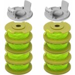 10 paquets bobine de rechange pour coupe - bordure pouce pour ryobi , compatible avec ryobi one + ac14rl3a, ...