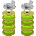10 paquets bobine de rechange pour coupe - bordure pouce pour ryobi , compatible avec ryobi one + ac14rl3a, ...