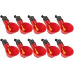 10 pcs abreuvoir poules abreuvoir  poulet en plastique automatique abreuvoir  volaille kit distributeur ...
