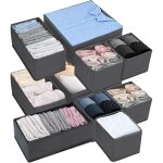 10 pcs boite organisateur tiroir, boite rangement vetement tissu non - tiss� pliable pour ?soutiens - ...