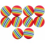 Premium qualit� 10 pcs chat balle jouet pet chaton chien chien color� arc - en - animal jouets chaton ...