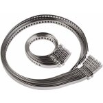 10 pcs collier soufflet cardan, pince de joint homocin�tique d'arbre � cardan collier de serrage en acier ...