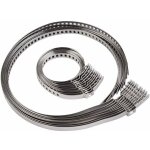 10 pcs collier soufflet cardan, pince de joint homocintique d'arbre  cardan collier de serrage en acier ...