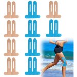 10 pcs kin�siologie pr� - d�coup�es pour genou, �lastiques pour douleurs au genou, bandes de kin�siologie ...