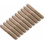 Memkey - 10 pcs m8 x 60 mm wood au métal vis meubles chevilles à double tête boulons de fixation vis ... Memkey - 10 pcs m8 x 60 mm wood au métal vis meubles chevilles à double tête boulons de fixation vis ...