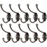 10 pcs pat�re porte manteau murale vintage crochet uniques m�tal de porte chapeau crochet r�tro inox ...