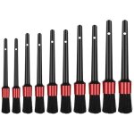 10 pcs pinceau de dtail, auto detailing brush brosses de nettoyage de voiture, brosses d'entretien pour ...