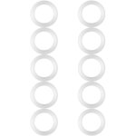 10 pcs silicone joint d'tanchit rondelle anneau ensemble, 1. 5 tri - clamp joint joint torique rondelle ...
