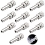 10 pi�ces 0. 2mm buse de brumisation, buse brumisateur en cuivre, embout brumisateur � insertion rapide, ...