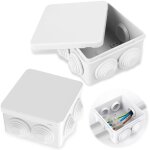 10 pièces boîte dérivation electrique etanche exterieur, boite de derivation en saillie carrée avec 7 ... 10 pièces boîte dérivation electrique etanche exterieur, boite de derivation en saillie carrée avec 7 ...