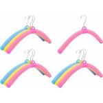 10 pi�ces (couleurs al�atoires) cintres en �ponge antid�rapants cintres multi - usages organiseurs peu ...