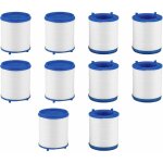 10 pices lment de filtre a eau robinet, lment de filtre robinet anti calcaire, purificateur eau ...