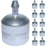 10 pi�ces filtres � carburant pour 0000 350 3503 stihl hs87 hs86 hs85 hs82 hs81t taille - haie, filtre ...