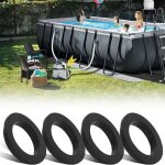 10 pices joints toriques pour piscine intex, joints de pompe de filtration de piscine, joints toriques ...