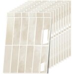 10 pi�ces (k - beige - 22. 9x29cm) credence adhesive pour cuisine bain, 3d dalle pvc adhesive murale, ...