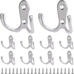 10 pices patre patere porte manteau mural crochet mtal avec vis crochets vintagepour mural salle de ...