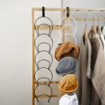10 pièces porte casquette, organisateur de support pour casquette de baseball Écharpes sac à main placard ... 10 pièces porte casquette, organisateur de support pour casquette de baseball Écharpes sac à main placard ...