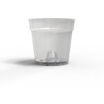Csparkv - 10 pièces pot fleurs transparents plastique pot de fleur, 3. 5' Csparkv - 10 pièces pot fleurs transparents plastique pot de fleur, 3. 5'
