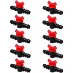 Forehill - 10 pices vanne  douille filete mle accessoires de ceinture d'irrigation goutte  goutte ...