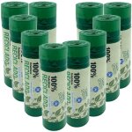 Alfapac - 10 rouleaux de 20 sacs poubelles auto - obturants, 30l, 100% recyclés. Alfapac - 10 rouleaux de 20 sacs poubelles auto - obturants, 30l, 100% recyclés.