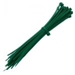 100 attache cable universels vert - 3. 6x200mm - serre cable et collier de serrage plastique ? solution ...
