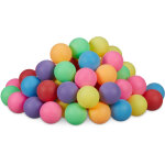 Relaxdays - 100x balles de bière - pong, en plastique (pp), sans inscription, diamètre de chaque : 40 ... Relaxdays - 100x balles de bière - pong, en plastique (pp), sans inscription, diamètre de chaque : 40 ...