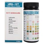 100 bandelettes de test d'analyse d'urine, 10 tests de c�tone urinaire, bandelettes de test de sucre ...