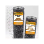 Aquagart - 100 m grillage  maille hexagonale, grillage de poulailler, grillage pour enclos  lapins ...