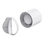 Csparkv - 100 mm extracteur d'air silencieux 12w conome en nergie  flux mixte ventilateur de conduit ...