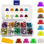 100 pcs 12v - 24v basse profil fusibles m�caniques de voiture pour v�hicule auto moto bateau camion, ...