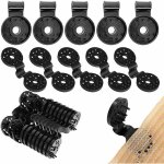 100 pcs clips pour toile d'ombrage, clips de fixation pour bache, clip spcial avec ?illet, clips de ...