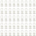 100 pcs glisseurs pour rail  rideaux crochet de tringle  rideau coulissant crochet de rideau rail glisseur ...