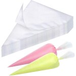 100 pcs poches  douilles patisserie, poche  douille jetables professionnel, poche a douille pour deco ...