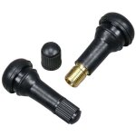 100 pcs tr413 valve pneu voiture, universal valve tubeless valve auto de caoutchouc valves en caoutchouc ...