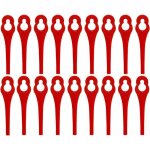 100 pi�ces lames de rechange compatibles avec coupe bordure ikra iart 2520, lames en nylon pour iat 20 ...