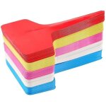 100 pieces marqueurs et �tiquettes de plantes en plastique de type t, 6 10 cm �tiquettes de jardin color�es ...