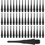 100 pi�ces pointe flechette plastique embout flechettes en plastique souple fl�chettes filetage 2ba pointes ...