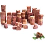 100 pi�ces de r�pulsif contre les mites en c�dre , r�pulsif contre les mites textiles , boules en bois ...