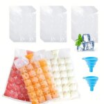 100 pi�ces sacs gla�ons jetables auto - scellants, sachets gla�ons, jetable ice bag, sac gla�on, avec ...