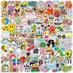 Ccykxa - 100 pices stickers aesthetic, autocollant aesthetic vsco stickers ordinateur portable pour ...