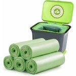 100 sacs poubelles biod�gradables, sacs poubelles compostables biod�gradables de 20 litres d'�paisseur ...