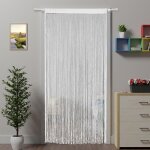 100 x 200 cmrideau de porte - moustiquaire � ficelles - rideaux de fen�tre et de portes avec perles - ...