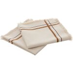 2 serviettes de table rayees en coton 40 x 40 cm mahas 2 serviettes de table rayees en coton 40 x 40 cm mahas