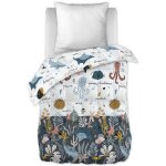 L'effet papillon - couette imprimee 140 x 200 cm octopia le poulpe