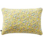 L'effet papillon - coussin dehoussable en gaze de coton 40 x 60 cm manon fleuri